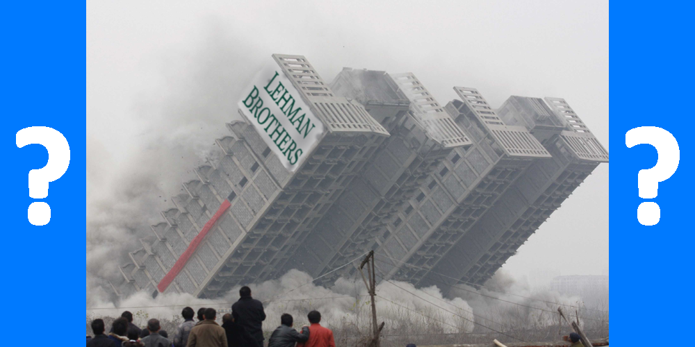 Building Falling Over